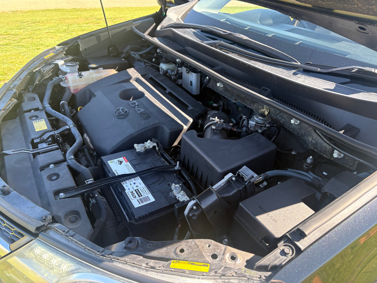 2013 BLACK TOYOTA RAV4 40 SER STATION WAGON