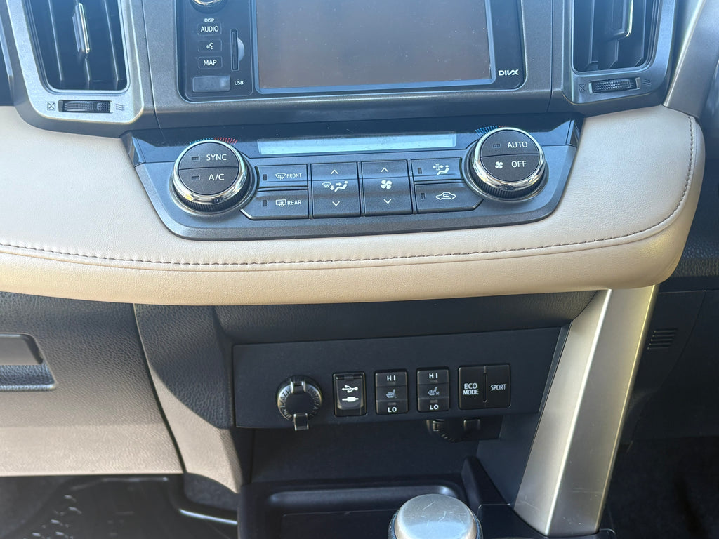 2013 BLACK TOYOTA RAV4 40 SER STATION WAGON