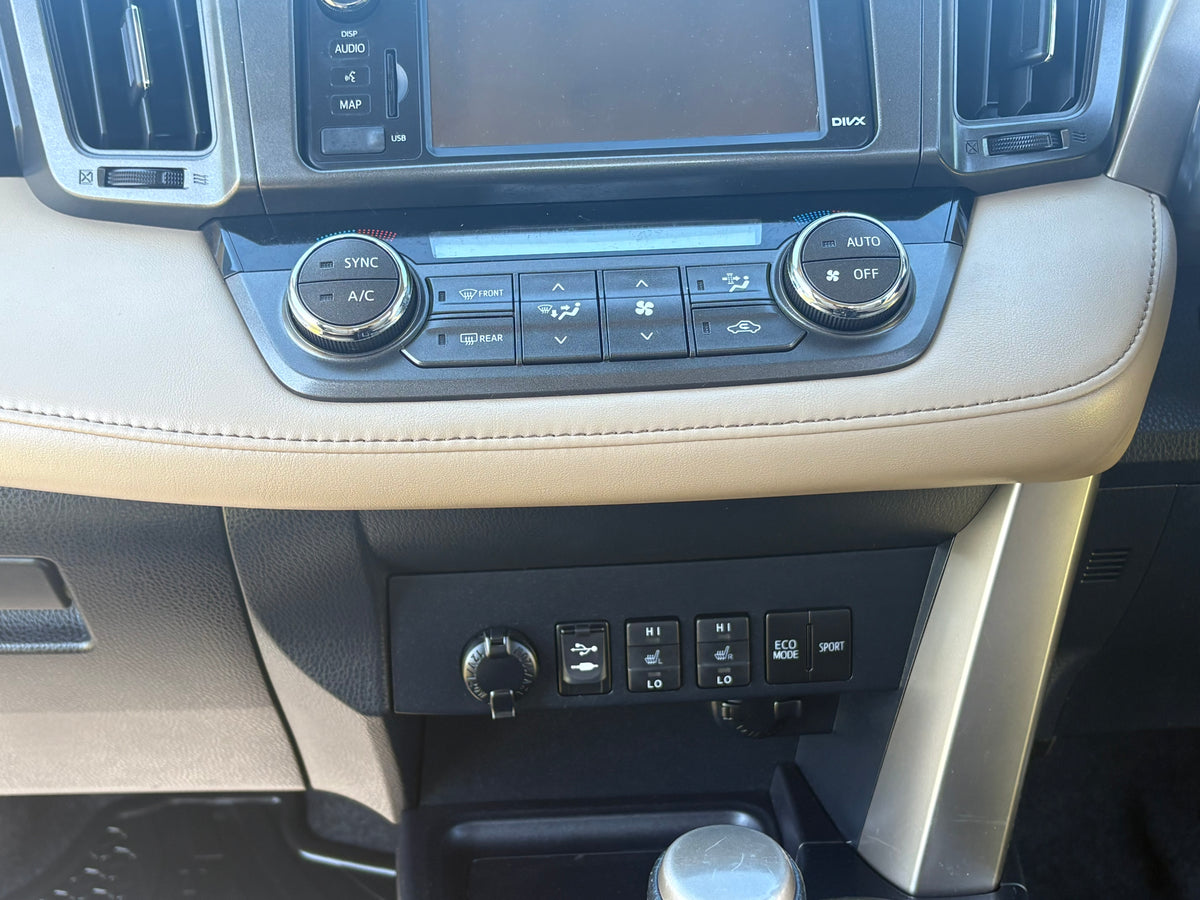 2013 BLACK TOYOTA RAV4 40 SER STATION WAGON